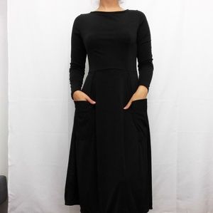 Black Midi Dress